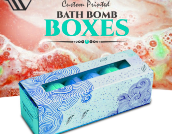 Custom Printed Bath Bomb Boxes