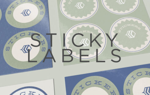 Colourfull Sticky Labels