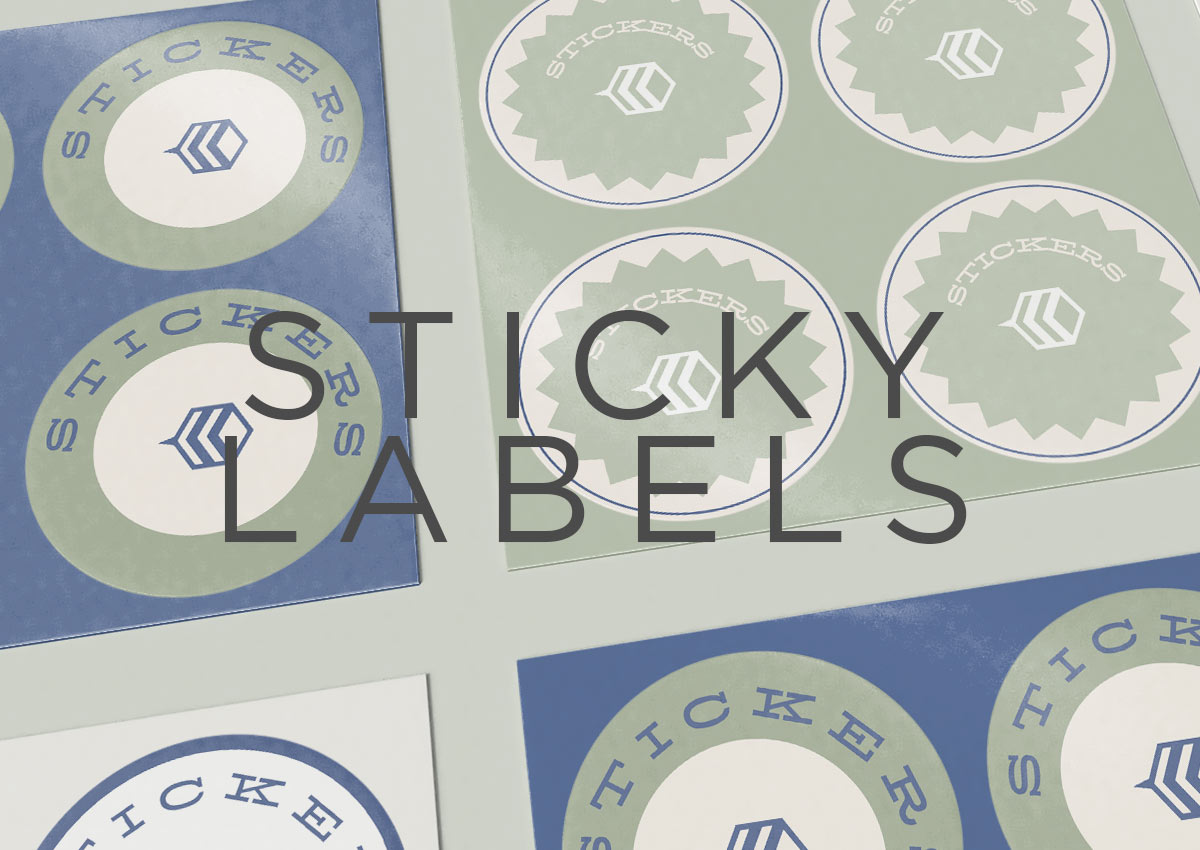 Colourfull Sticky Labels