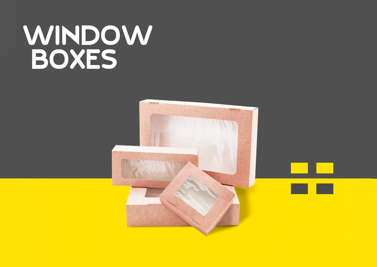 window packaging boxes