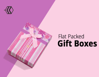 flat packed gift boxes