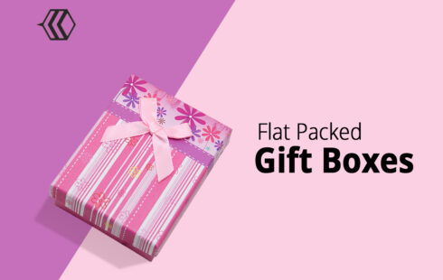 flat packed gift boxes