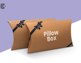 brown pillow boxes