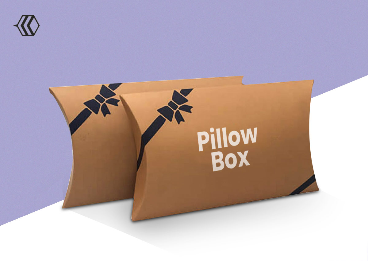 brown pillow boxes