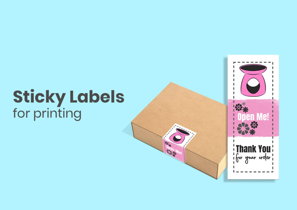 sticky labels for printing