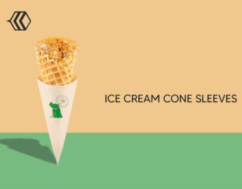 custom ice cream cone sleeve