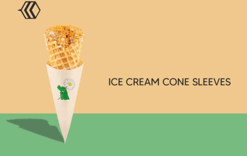 custom ice cream cone sleeve