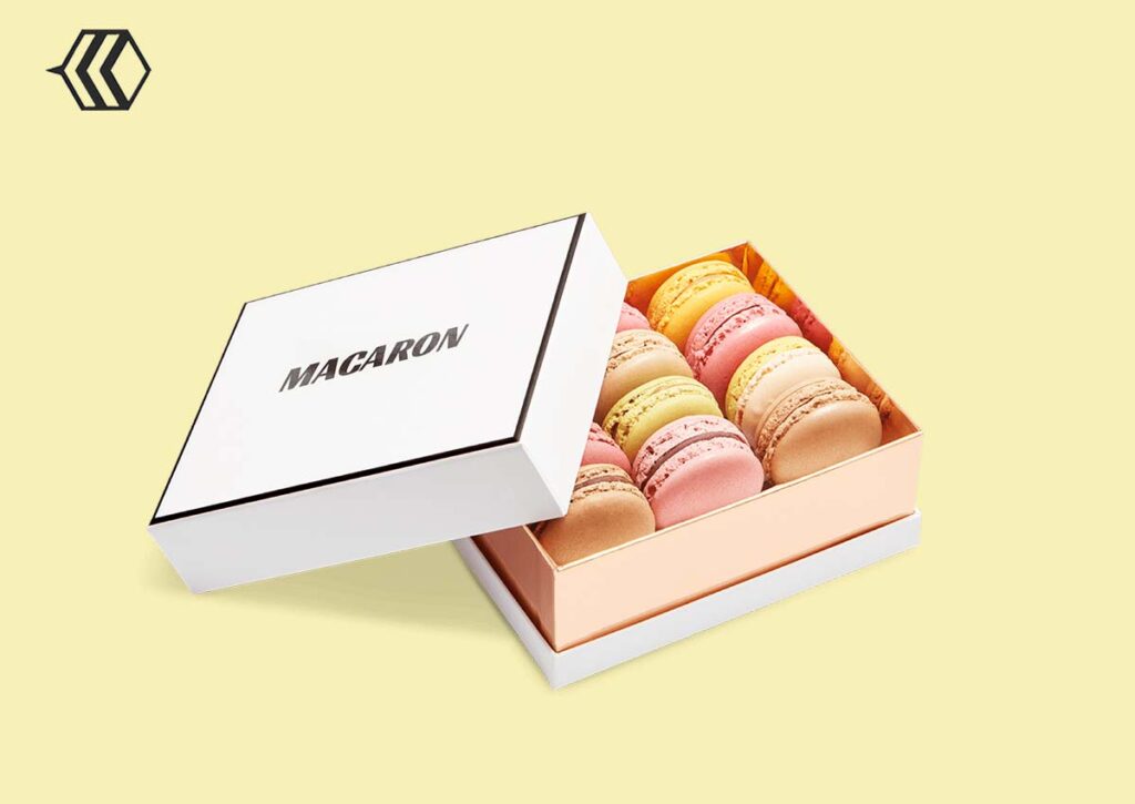 custom macaron favour boxes