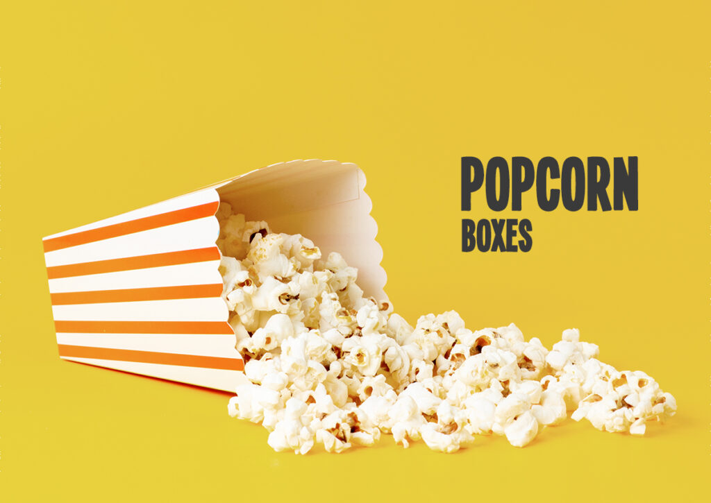 mini popcorn boxes uk
