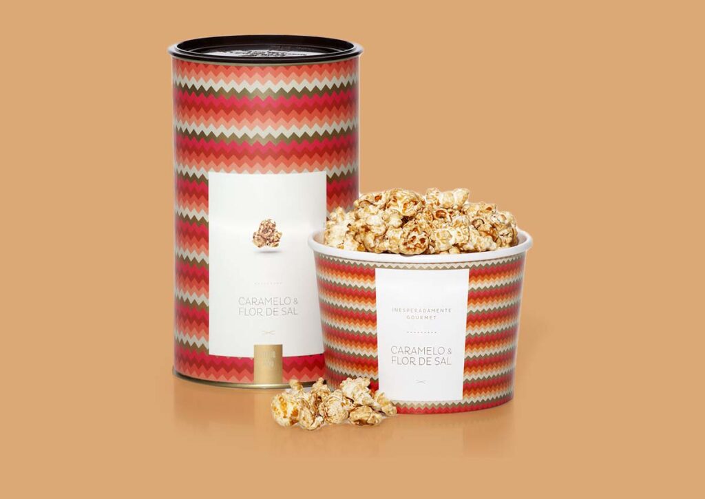 commercial popcorn packaging