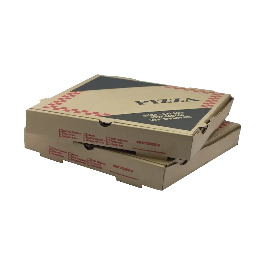 pizza corrugated boxes