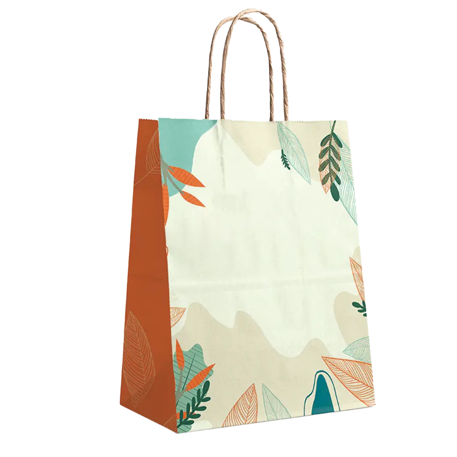 Customised paper bags