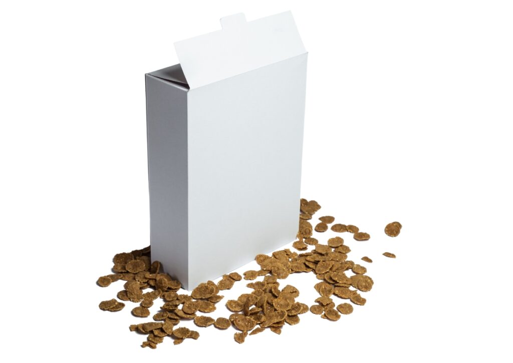 individual serving cereal boxes