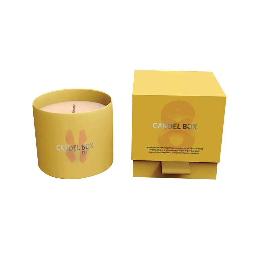 Candle boxes with lids