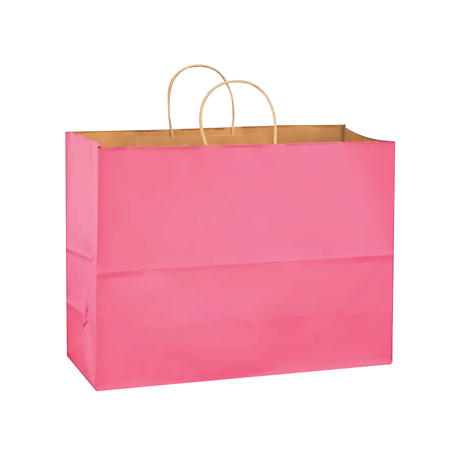 pink paper gift bags