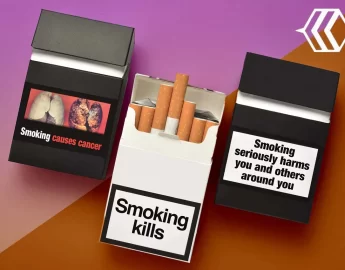 cigarette packaging template