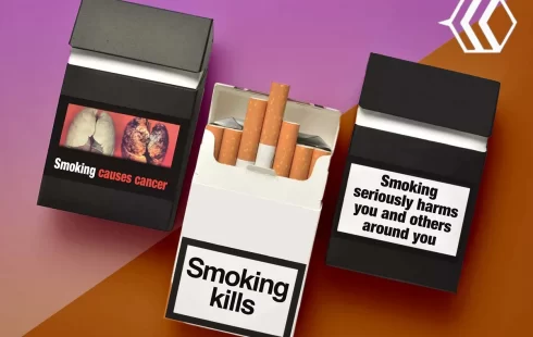 cigarette packaging template