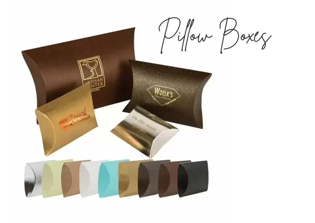 Different Colours For Pillow Boxes