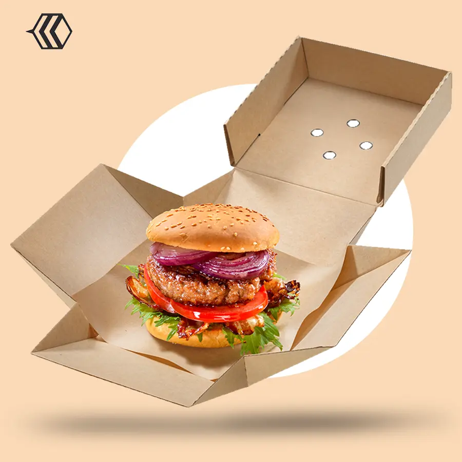 Cardboard Burger Boxes