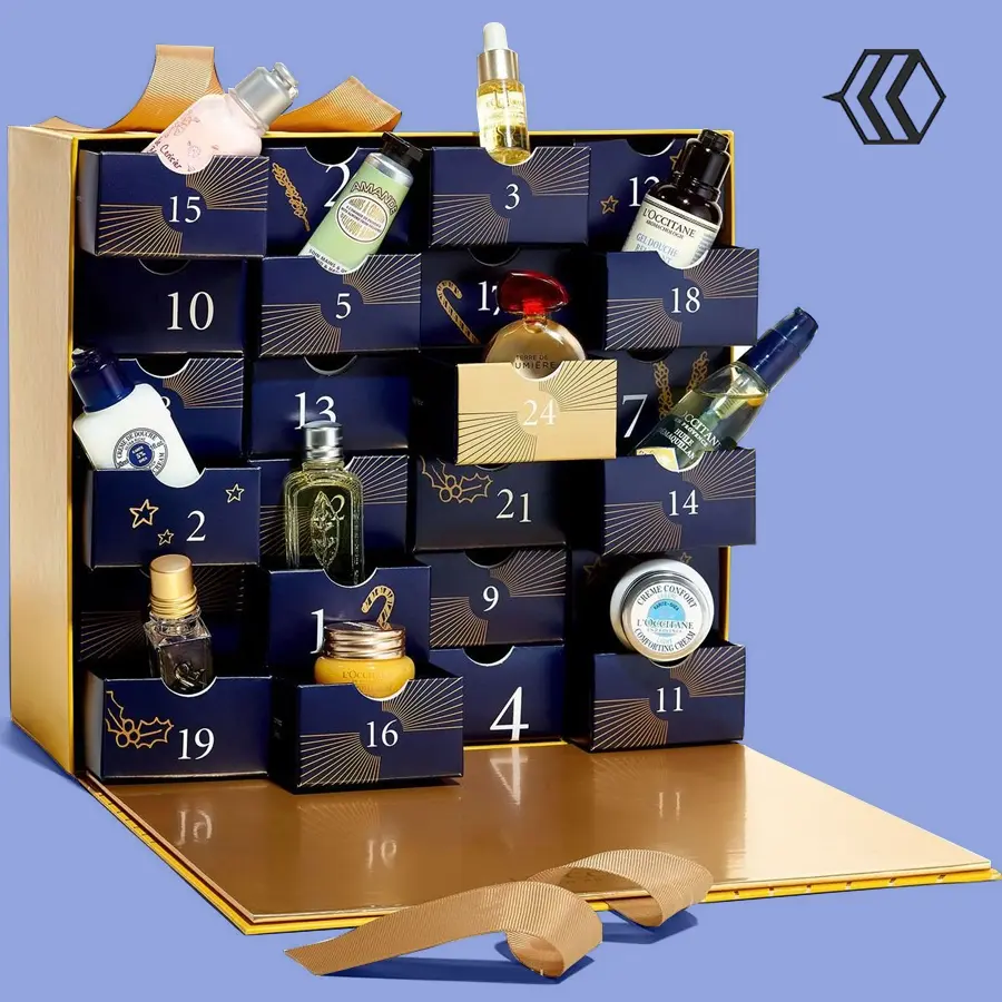 wax melt advent calendar packaging wholesale UK