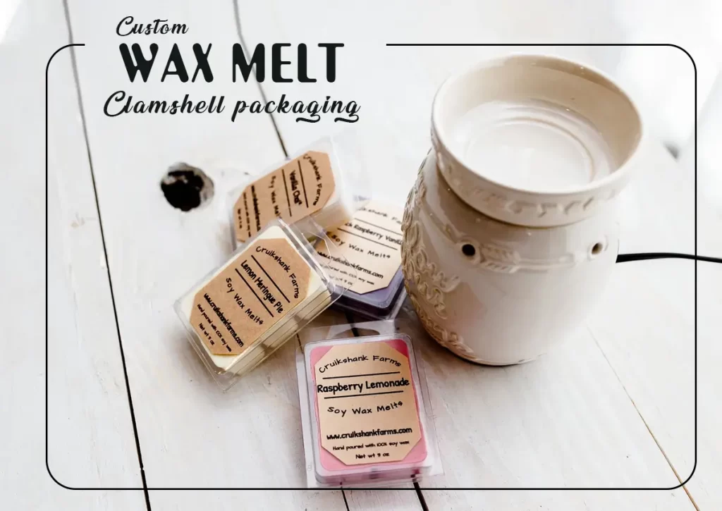 wax melt clamshell packaging ideas