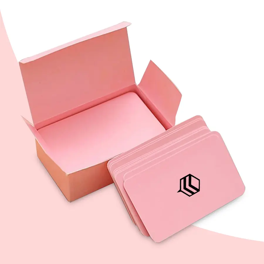Blank Business Card Boxes