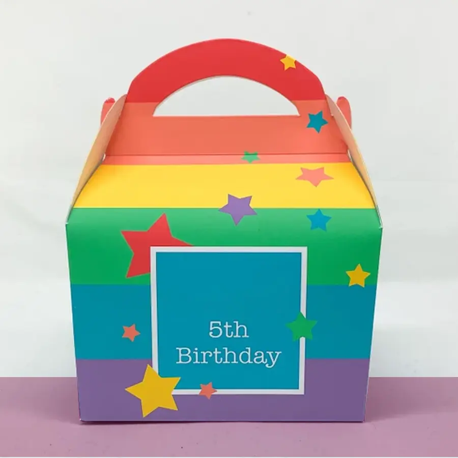Birthday Party Food Boxes