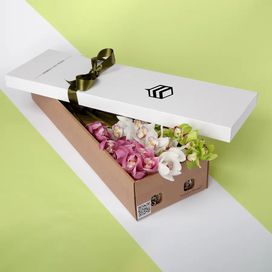 Cardboard Flower Boxes