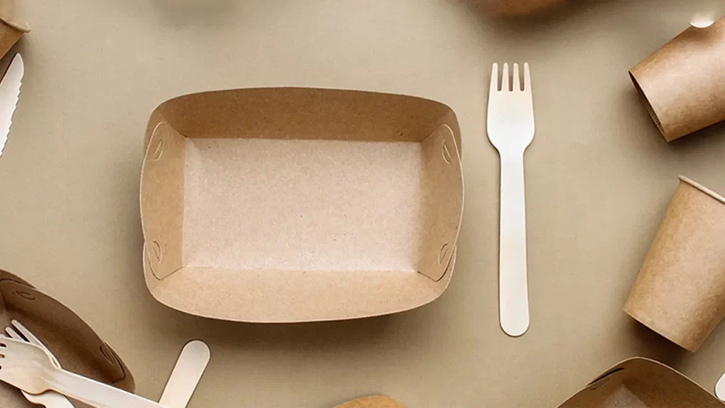 paper food tray for size