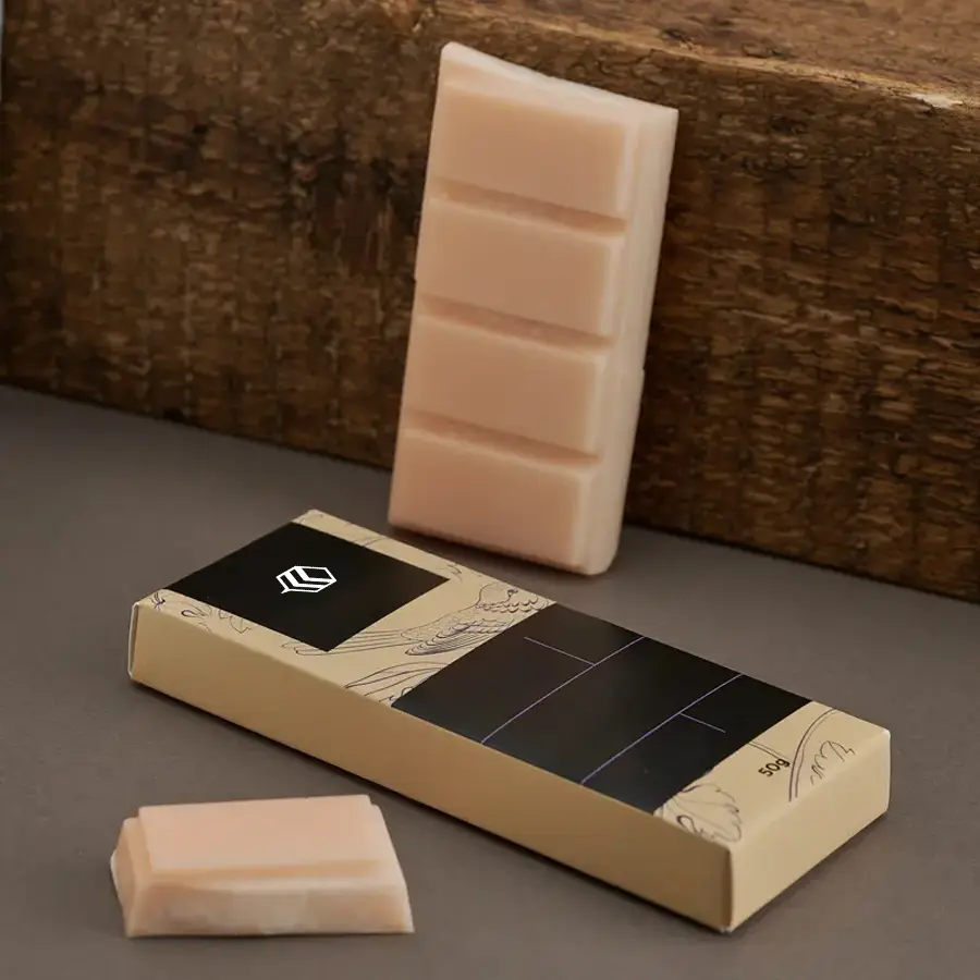 wax melt snap bar packaging