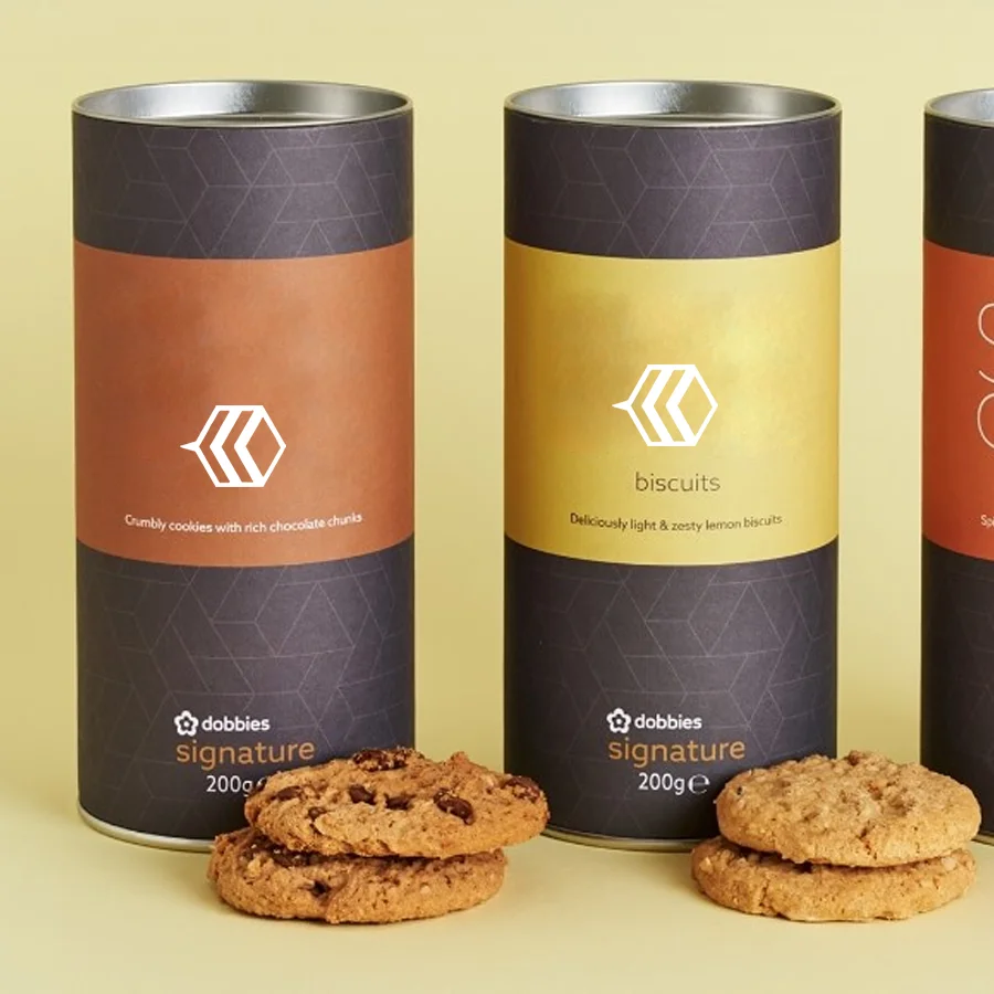 cookie tube packaging UK