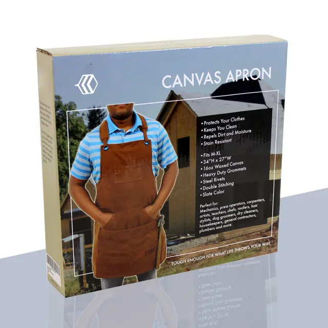 custom apron packaging