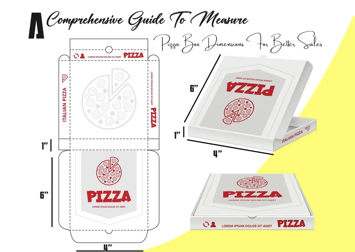 pizza box dimensions