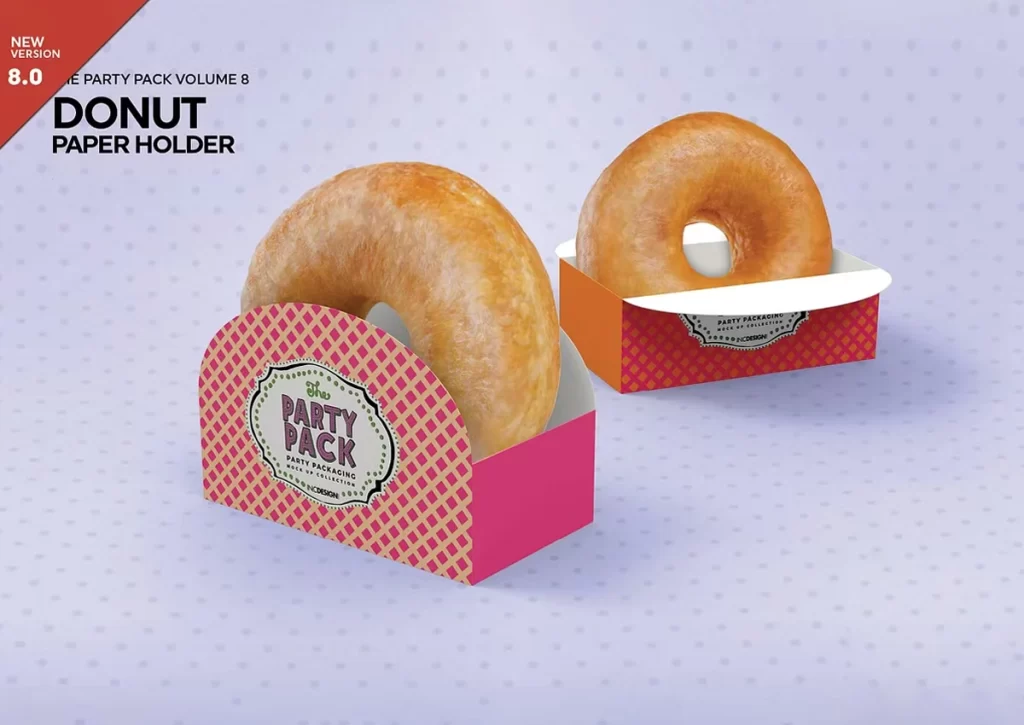 Donut Brand Story packaging 