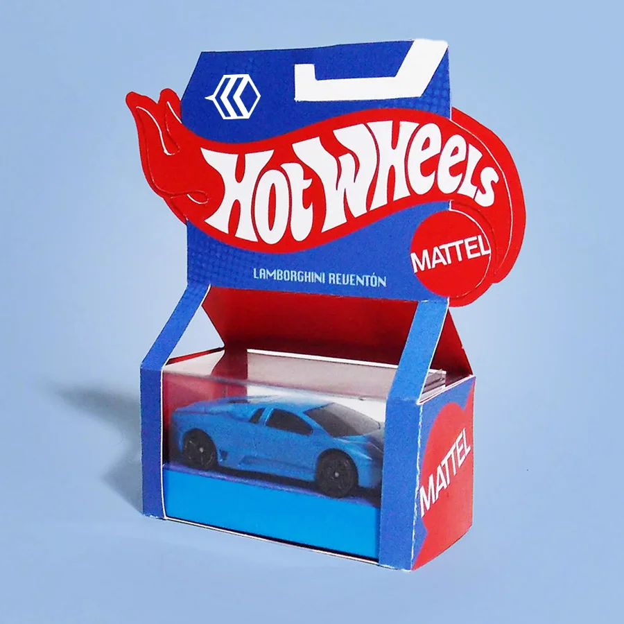 hot wheels car packaging