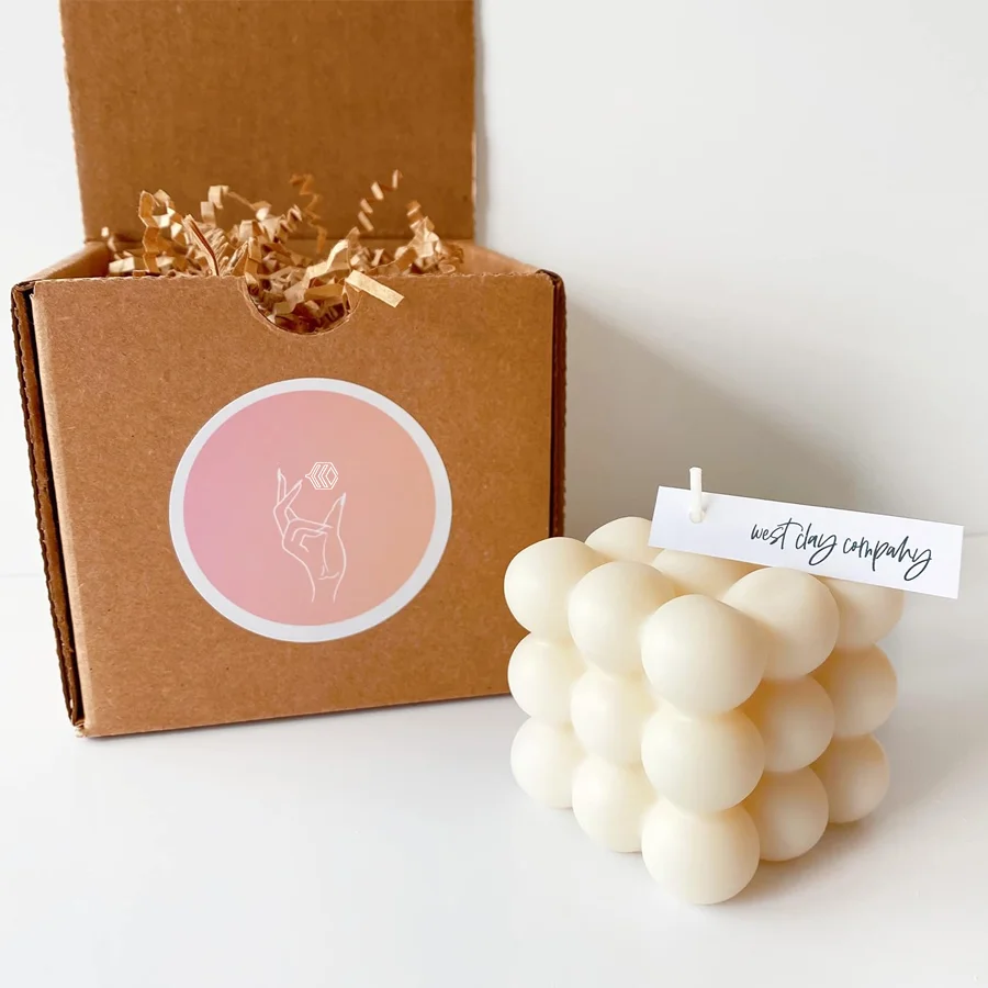 bubble candle boxes