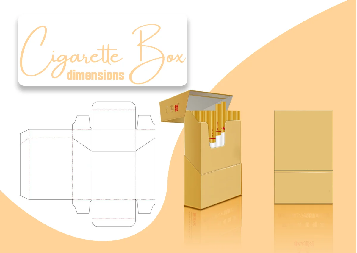 cigarette box dimensions