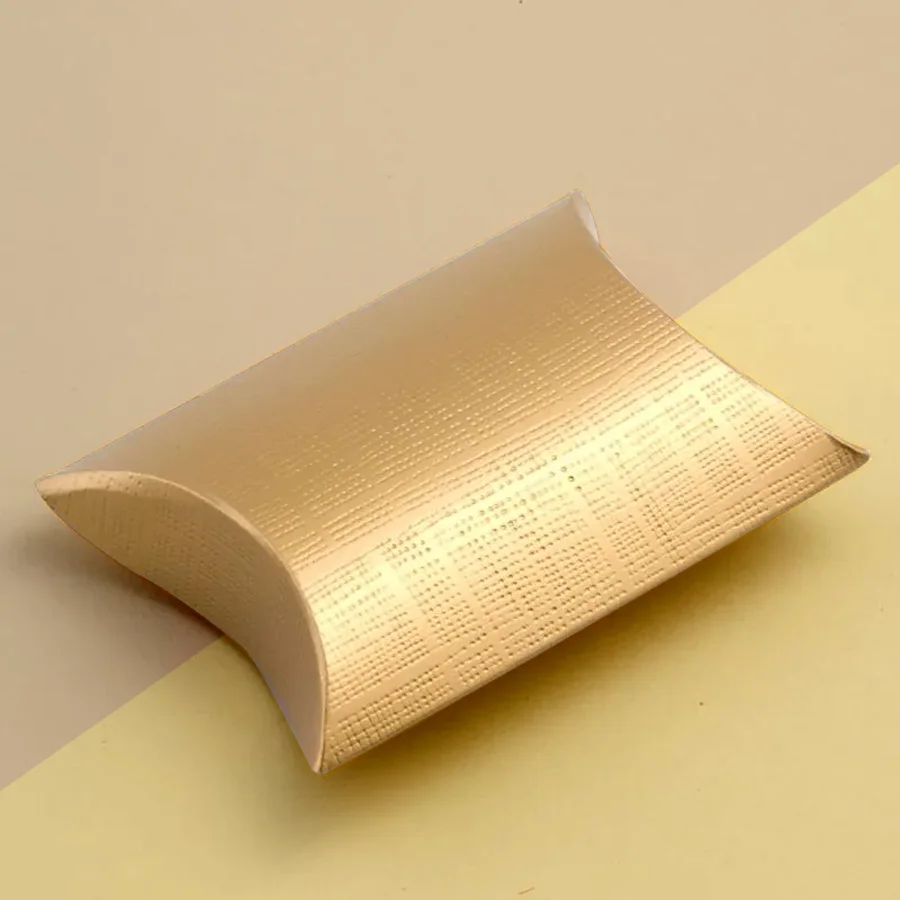 Gold Pillow Boxes