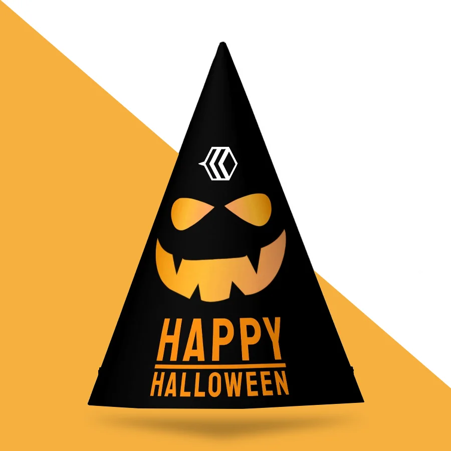 custom halloween paper cones