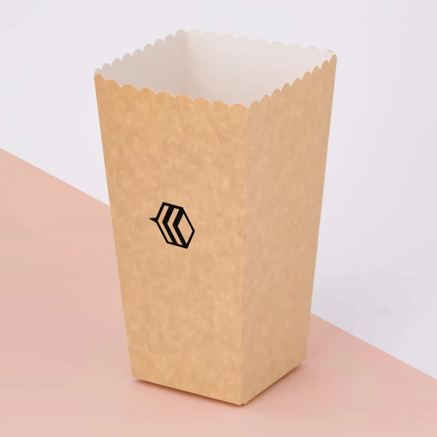 Kraft Popcorn Boxes