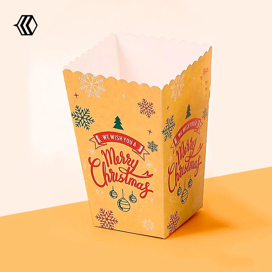 custom christmas popcorn boxes