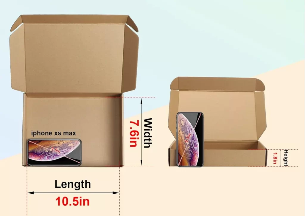 medium box dimensions