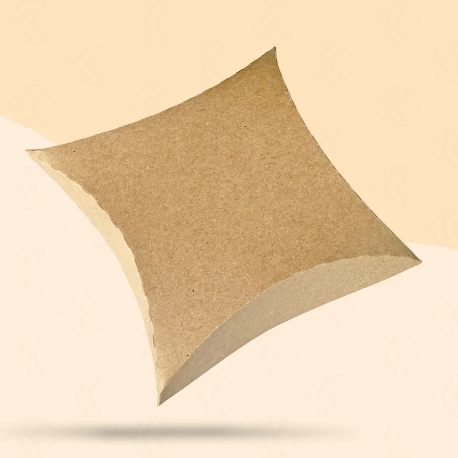 plain square pillow boxes