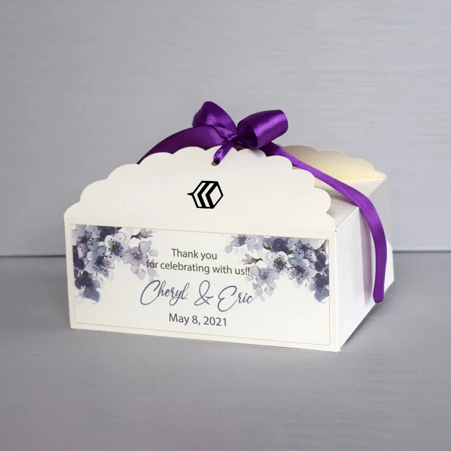 wedding cake boxes for guests