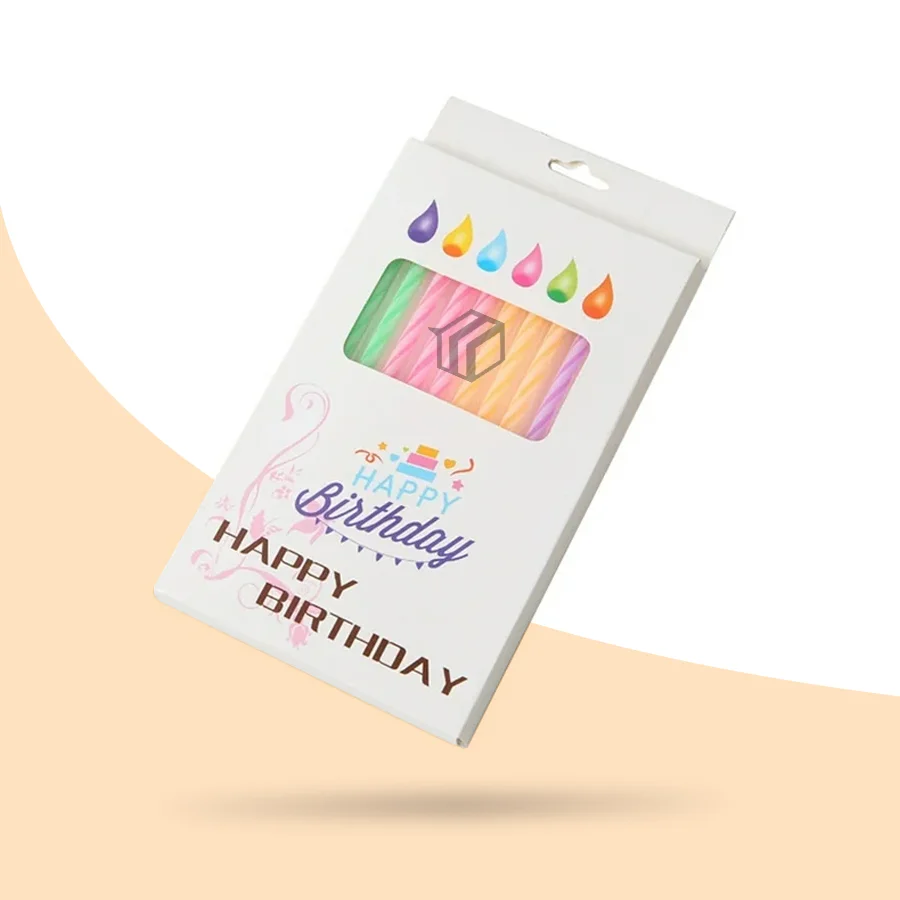 birthday candle boxes