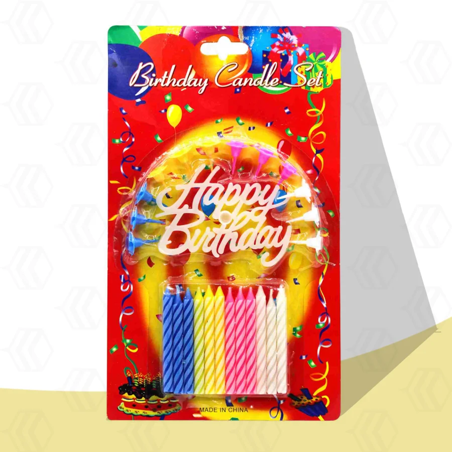 Birthday Candle Packaging 