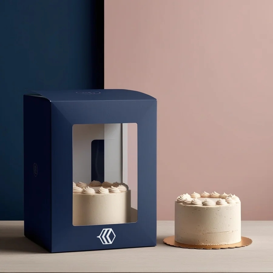 cake boxes with window