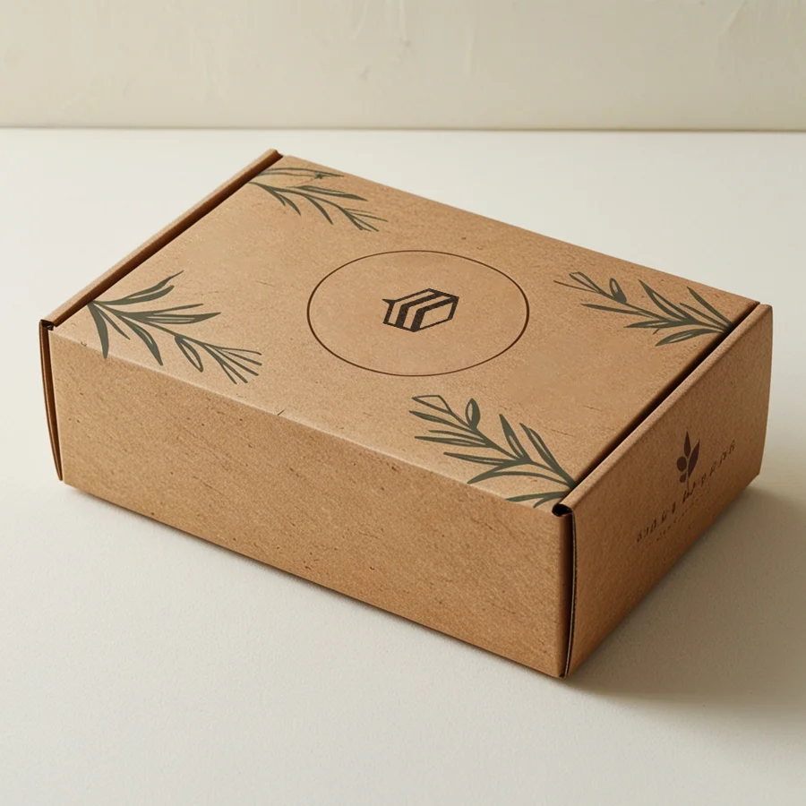 custom printed kraft mailer boxes