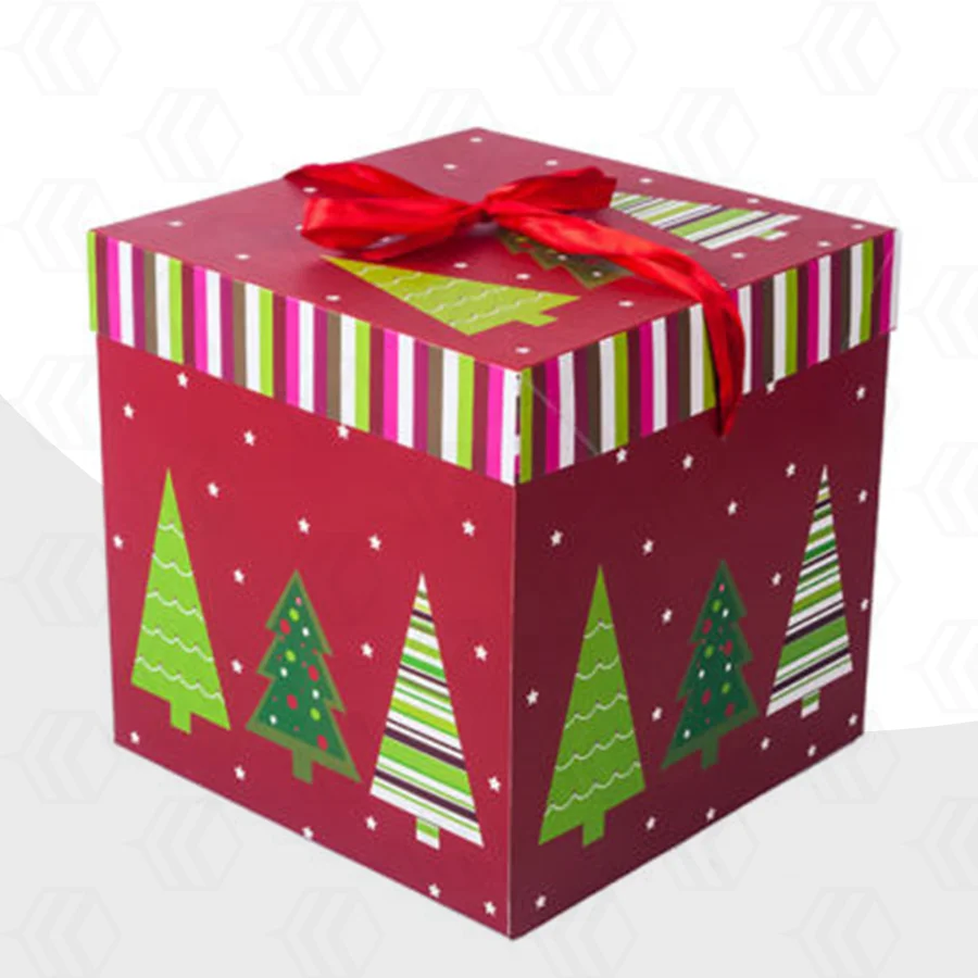 custom rigid christmas gift boxes