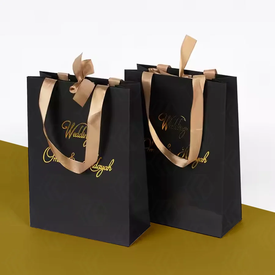 Drawstring Christmas Gift Bags